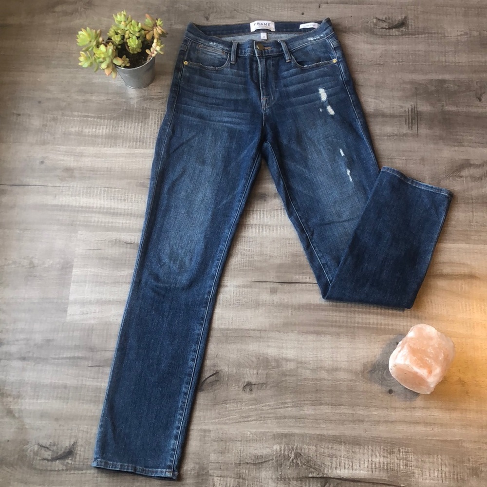 Frame “Le High Straight” Denim size 25